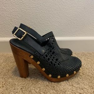 Tory Burch widdiane clogs size 7